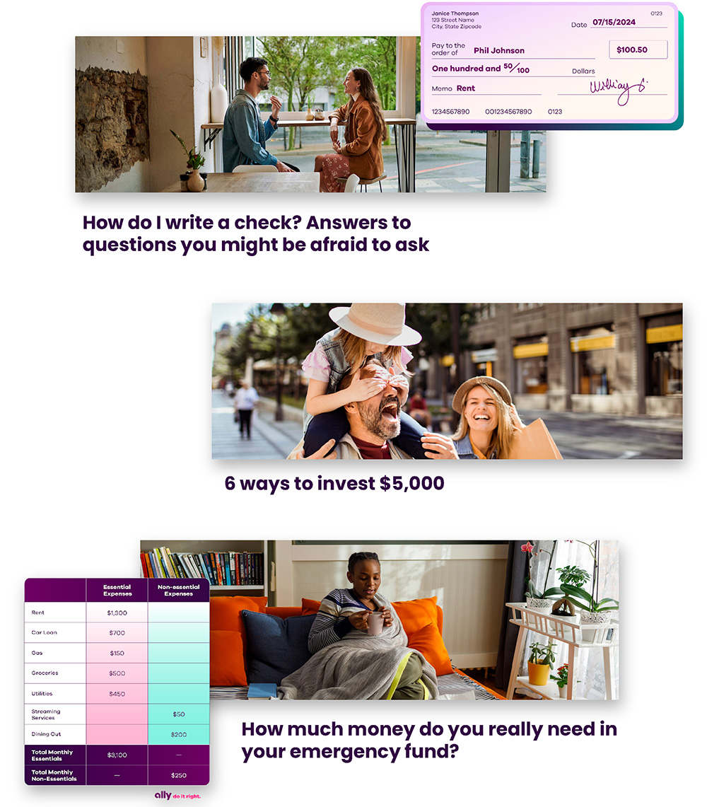Example blog posts