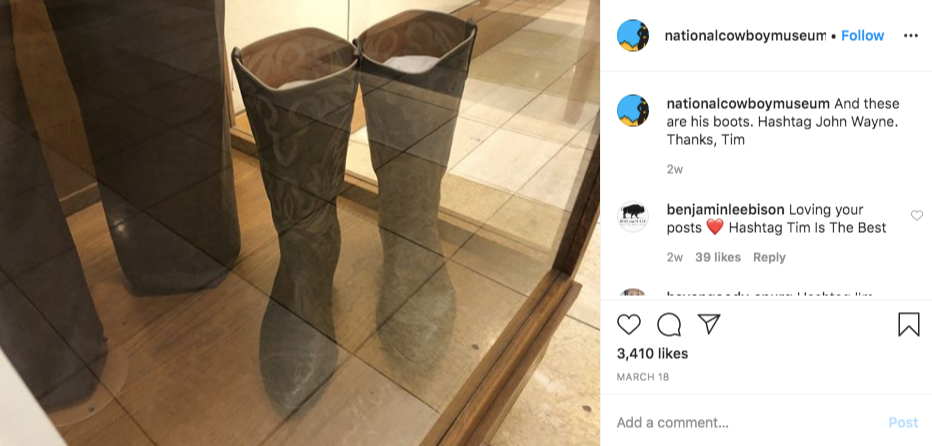 Cowboy boots at National Cowboy and Western Heritage Museum