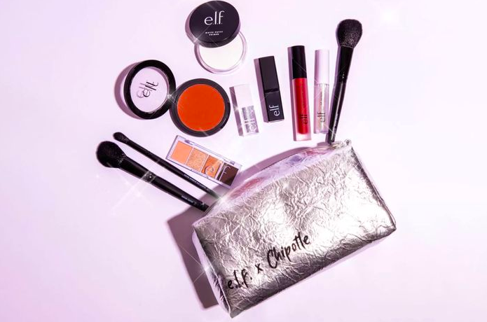 e.l.f. x Chipotle makeup collaboration