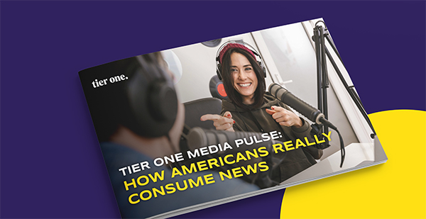 Tier One Media Pulse: How Americans Really Consume News